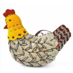 French Hen Mini Felt Craft Kit