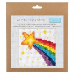 Learn to Cross Stitch Rainbow Kit | Childrens Sewing Kits