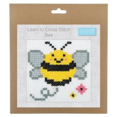 Learn to Cross Stitch Bee Kit | Childrens Sewing Kits