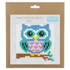 Learn to Cross Stitch Owl Kit | Childrens Sewing Kits