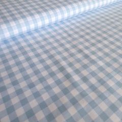 Yarn Dyed Cotton Gingham: Pale Blue