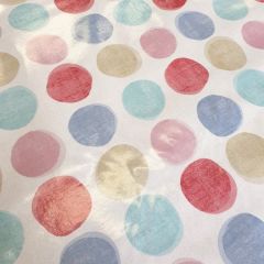 Helix Pastel | Cotton PVC Table Covering | Interiors Fabric