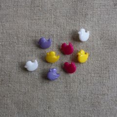 Plastic Duckling Button: 14mm