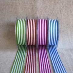 Striped Ribbon: 25mm