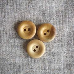 Chunky Wooden Button: 15mm