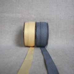 Twill Stripe Ribbon: 19mm