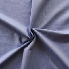 Cotton Chambray: Blue | Dressmaking Fabric