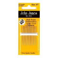 Ball Point Embroidery Needles