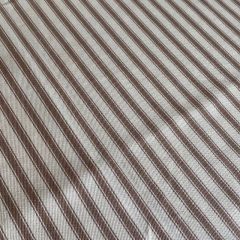 Yarn Dyed Canvas Ticking Stripes: Taupe