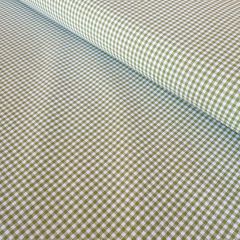Yarn Dyed Cotton Gingham: Small Check: Green | Dressmaking Fabric