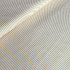 Yarn Dyed Cotton Stripe: Yellow
