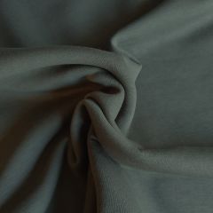 Cotton Rich Sweatshirting: Forest Green | Dressmaking Fabric