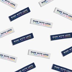 Made With Love & Swear Words | 6 Sew-in Woven Labels | Kylie and the Machine