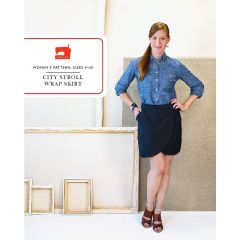 City Stroll Wrap Skirt | Liesl & Co | PDF Sewing Pattern