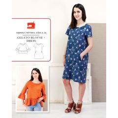 Gelato Blouse & Dress | Liesl & Co | Sewing Pattern