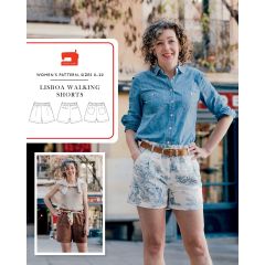 Lisboa Walking Shorts | Liesl & Co | Sewing Pattern
