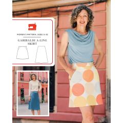Garibaldi A-Line Skirt | Liesl & Co | Sewing Pattern
