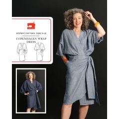Copenhagen Wrap Dress | Liesl & Co | Sewing Pattern
