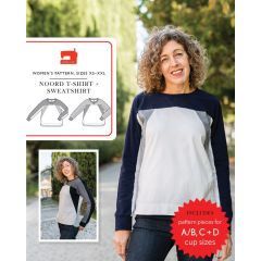 Noord T-Shirt & Sweatshirt | Liesl & Co | PDF Sewing Pattern