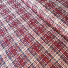 Brushed Cotton Check Shirting: Lingdale | Dressmaking Fabric
