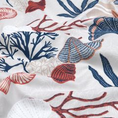 Gambier Seashore Cotton: Coral | Interiors Furnishing Fabric