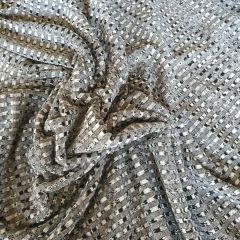 Melange Rib Stripe Jersey | Dressmaking Fabric