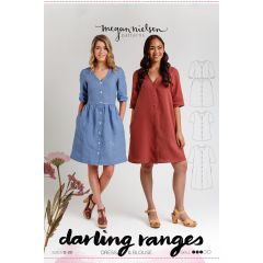 Darling Ranges Dress and Blouse | Megan Nielsen