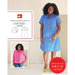 Camp Shirt and Dress | Liesl & Co | PDF Sewing Pattern 
