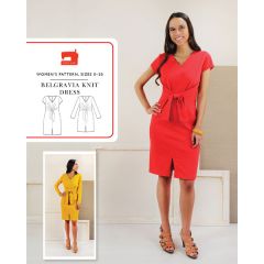 Belgravia Knit Dress | Liesl & Co | PDF Sewing Pattern 