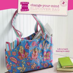 Change Your Mind Slipcover Bag | Straight Stitch Society | PDF Sewing Pattern