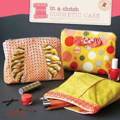 In A Clutch Cosmetic Case | Straight Stitch Society | PDF Sewing Pattern
