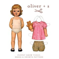 Puppet Show Tunic, Dress and Shorts 2-5yrs: Digital