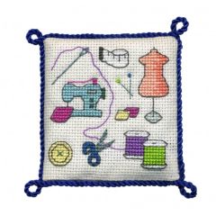 Sewing Pincushion Cross Stitch Kit