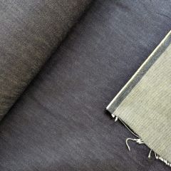 Deadstock Paul Smith Cotton Rigid 13oz Denim: Indigo Blue | Dressmaking Fabric