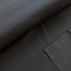 Deadstock Paul Smith Cotton Rigid 10.5oz Denim: Jet Black | Dressmaking Fabric