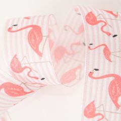 Flamingo Stripes Ribbon