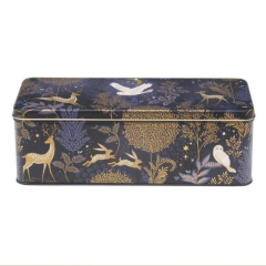 Sara Miller Magical Nightfall Tin: Long Rectangle | Storage