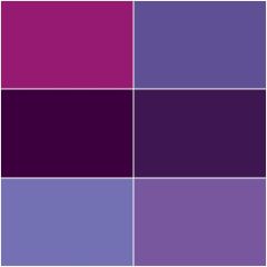 Spectrum Solids Fat Quarter Bundle: Mercury Purple | Quilting Cotton
