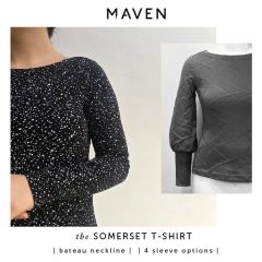 The Somerset T-Shirt | Maven Patterns