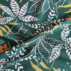 Toile Savoie: Nuka Plants Green | Interiors Furnishing Fabric