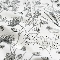 Toile Savoie: Grasses Black | Interiors Furnishing Fabric