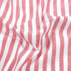 Yarn Dyed Stripe 10mm: Red | Interiors Furnishing Fabric