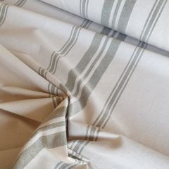 Chaumont Woven Stripe: Sage Green | Interiors Furnishing Fabric