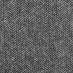 Trouserweight Wool Rich Tweed: Black | Dressmaking Fabric: Bolt End