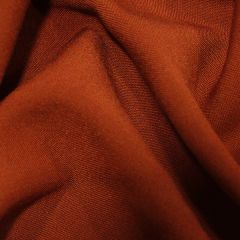 Viscose Challis: Rustic Orange | Dressmaking Fabric
