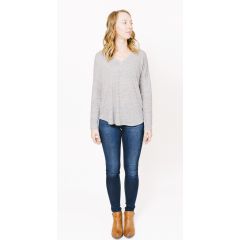 Tabor V-Neck Top & Sweater | Sew House Seven