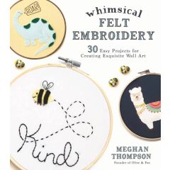 Whimsical Felt Embroidery