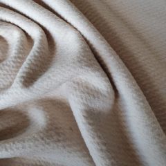 Textured Off White Wool Mix | Dressmaking Fabric
