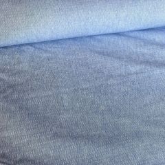 Stretch Cotton Chino: Blue Dash