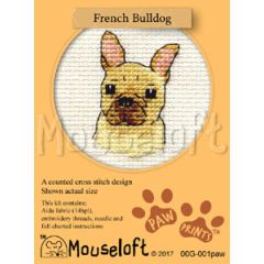 French Bulldog Paw Print